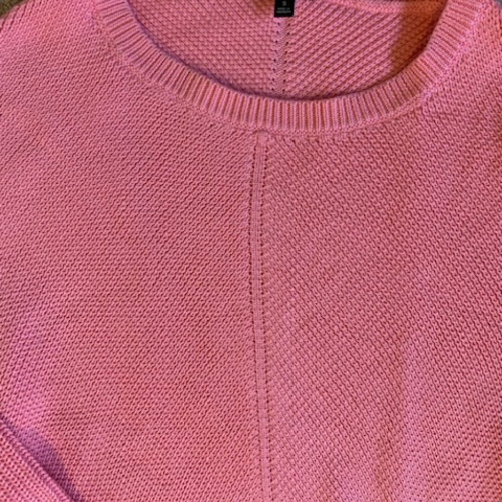 Talbots Pink Ribbed Sweater Size Small - Picture 5 of 11